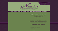 Desktop Screenshot of namastenaturalhealing.com